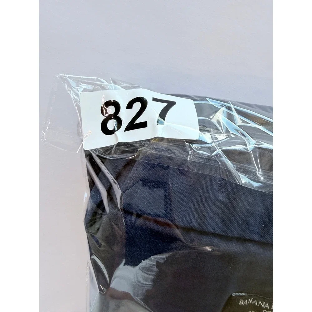 Banana Republic‎ Lived-In Chino Pants Mens 29x32 Navy Blue Skinny Fit Stretch
